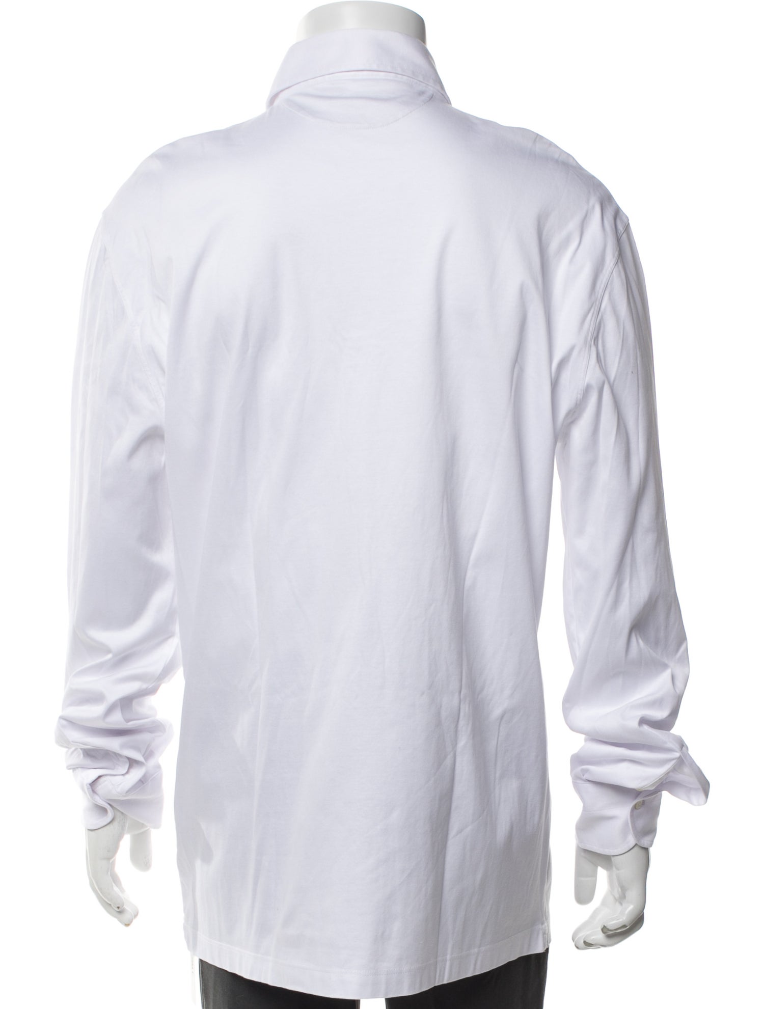 Brunello Cucinelli Collar Long Sleeve Polo Shirt